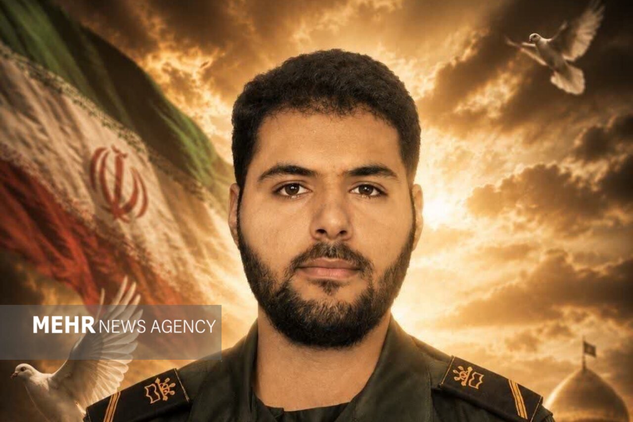 Farewell Ceremony Held for an Individual Killed in Today's US Attack on Mahshahr