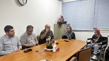 نارین پس از درمان‌های تخصصی از بیمارستان بعثت سنندج ترخیص شد