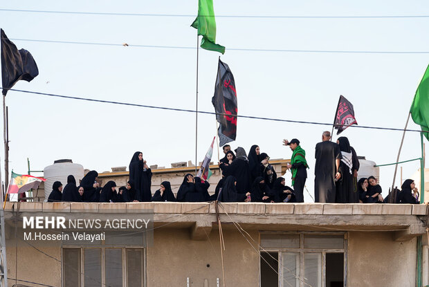 کربلا در آستانه تشییع پیکر رهبر شهید انقلاب