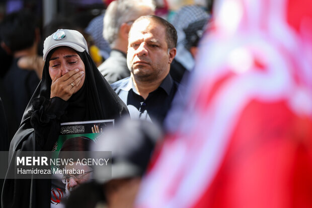 تشییع پیکر رهبر شهید انقلاب در مشهد - ۳