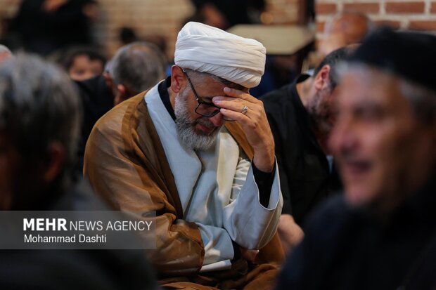 مراسم شام غریبان رهبر شهید در اردبیل