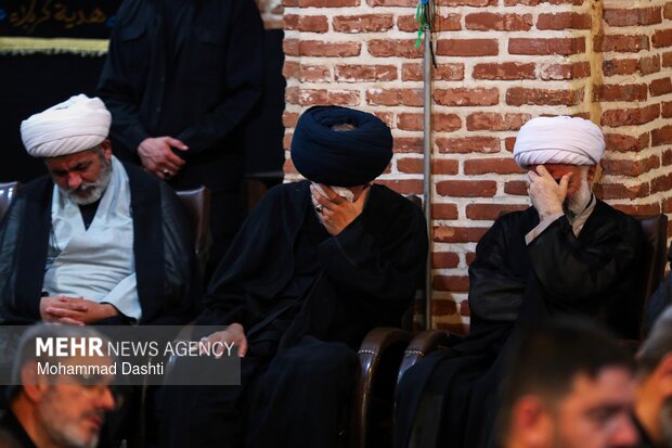 مراسم شام غریبان رهبر شهید در اردبیل
