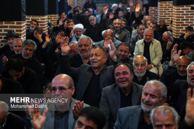مراسم شام غریبان رهبر شهید در اردبیل