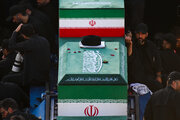 Martyred Leader laid to rest in Imam Reza shrine in Mashhad