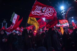 «نحن منتقمون»؛ اجتماع ۱۳۹ کرمانشاه با حضور پرشور مردم برگزار شد