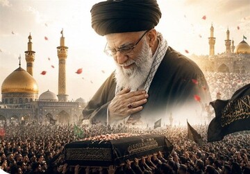 Martyred Leader laid to rest at Imam Reza shrine in Mashhad