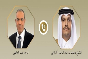 رایزنی تلفنی وزیران خارجه مصر و قطر درباره تحولات منطقه