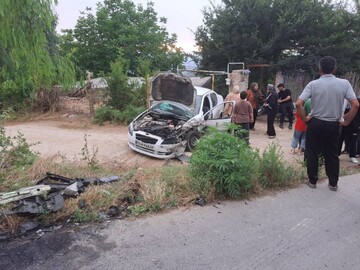 برخورد پژو و رانا در رستم‌کلا ۶ مصدوم بر جای گذاشت