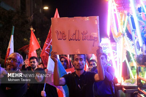 شام غریبان رهبر شهید انقلاب در شیراز