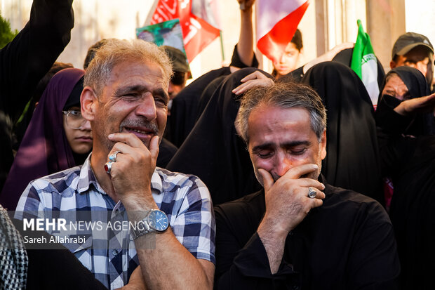 تشییع پیکر رهبر شهید انقلاب در مشهد