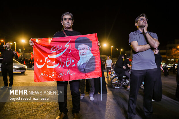 مراسم بزرگداشت رهبر شهید انقلاب در میدان انقلاب تهران