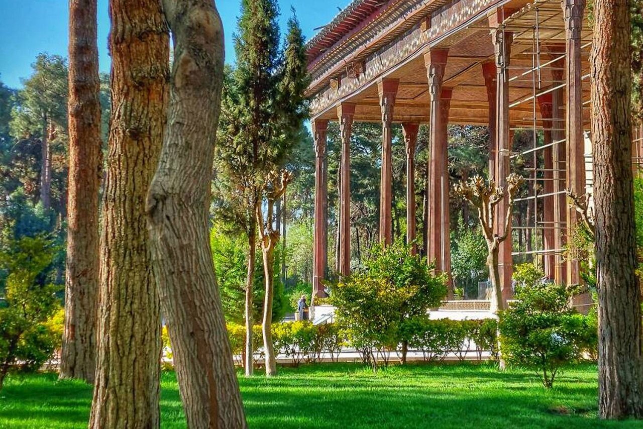درختان 400 ساله چهلستون اصفهان تحت حفاظت ویژه قرار گرفتند