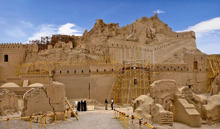 Bam historical citadel: Budget shortage for restoration
