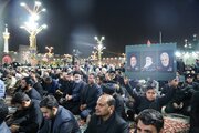 محفل بزرگداشت هفتمین شب تدفین رهبر شهید در حرم امام رضا(ع)