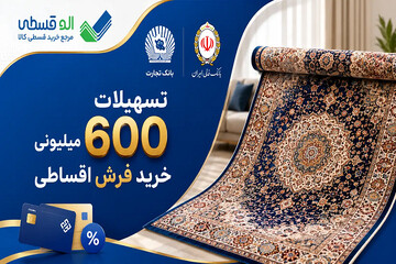 تسهیلات ۶۰۰ میلیونی خرید فرش اقساطی در «الوقسطی»