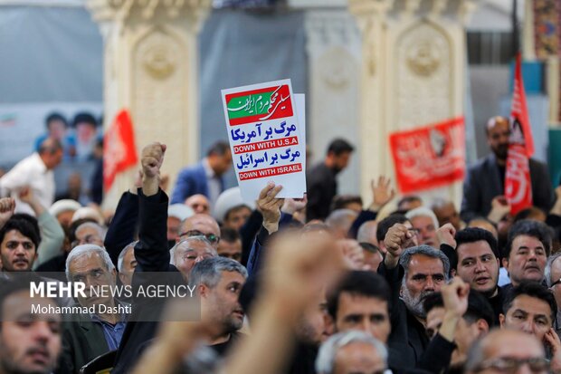 مراسم گرامیداشت آقای شهید ایران در اردبیل