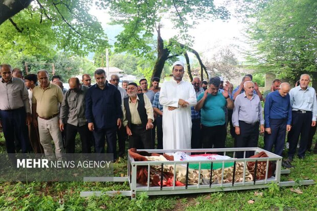 «مهدی عبداله‌پور لمر» پس از سال ها رنج جانبازی به همرزمان شهیدش پیوست