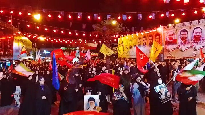 اجتماع پرشور مردمی در نوشهر