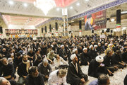مراسم گرامیداشت رهبر شهید از سوی عتبه حسینی در قم برگزار شد