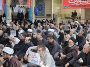 بیجار در سوگ رهبر شهید؛ نوای وفاداری در دیار گروس طنین‌انداز شد
