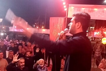 تجمع مردم شهر آب‌پخش در گذرگاه مقاومت