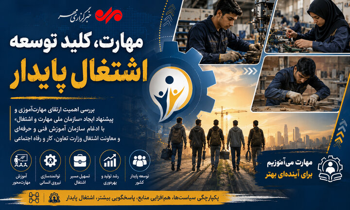 آیا «سازمان ملی مهارت و اشتغال» حلقه مفقوده بازار کار ایران است؟