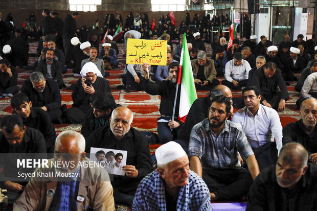 مراسم بزرگداشت آقای شهید ایران