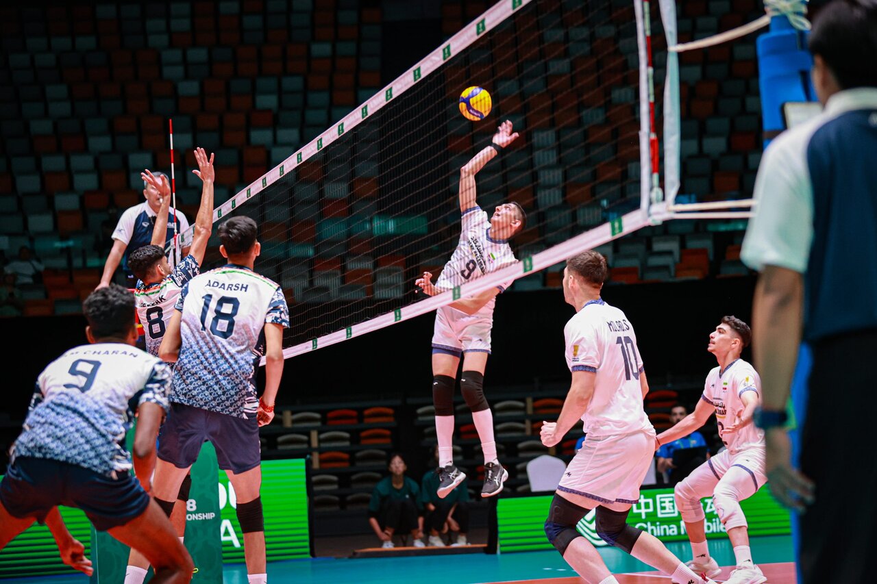 Iran victorious over India at 2026 AVC U18 Volleyball Championship