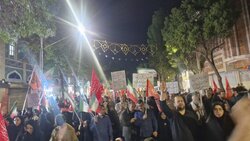 خروش حماسی مردم اردبیل در موج یکصد و سی و پنجم