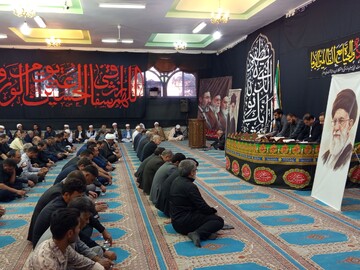 مراسم بزرگداشت رهبر شهید انقلاب در خواف
