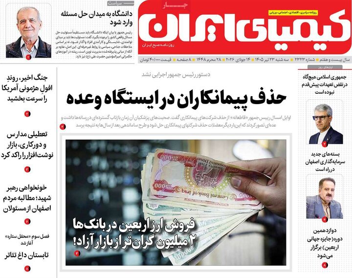 روزنامه‌های اصفهان