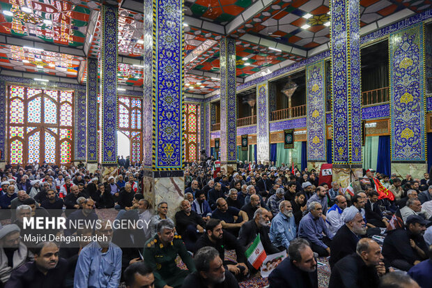 مراسم بزرگداشت رهبر شهید انقلاب در یزد