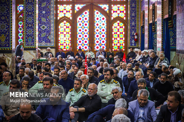 مراسم بزرگداشت رهبر شهید انقلاب در یزد