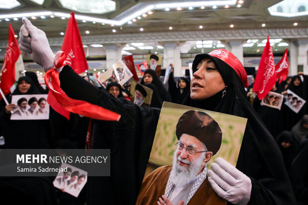 مراسم گرامیداشت رهبر شهید انقلاب در تهران