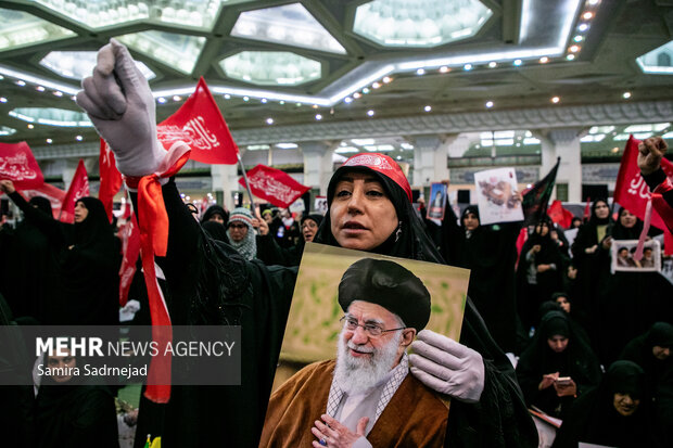 مراسم گرامیداشت رهبر شهید انقلاب در تهران