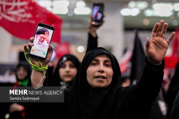 مراسم گرامیداشت رهبر شهید انقلاب در تهران