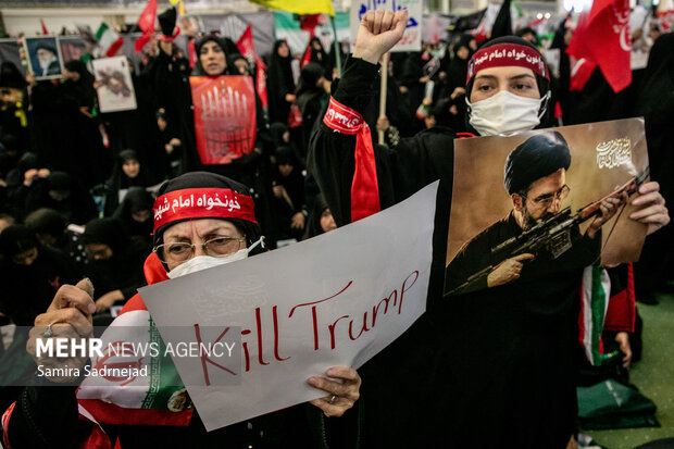 مراسم گرامیداشت رهبر شهید انقلاب در تهران