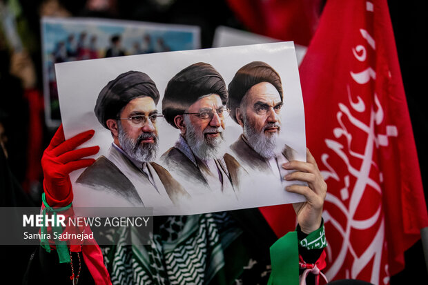 مراسم گرامیداشت رهبر شهید انقلاب در تهران