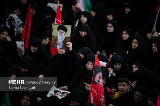 مراسم گرامیداشت رهبر شهید انقلاب در تهران