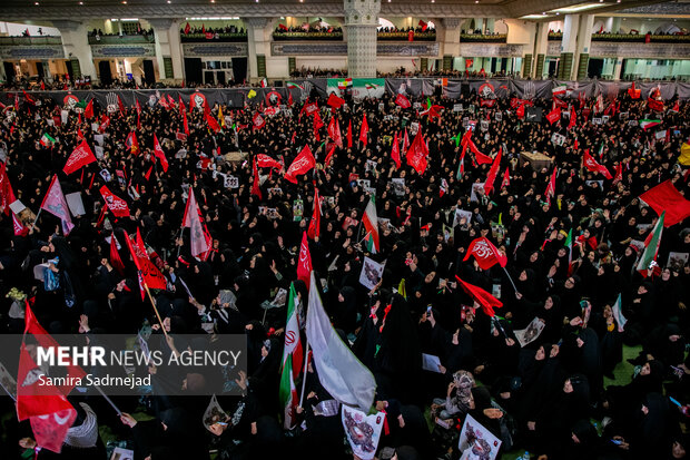 مراسم گرامیداشت رهبر شهید انقلاب در تهران