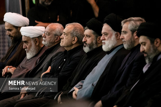 مراسم گرامیداشت رهبر شهید انقلاب در تهران