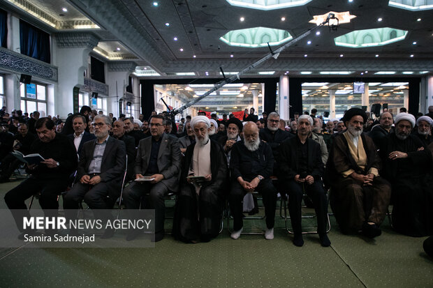 مراسم گرامیداشت رهبر شهید انقلاب در تهران