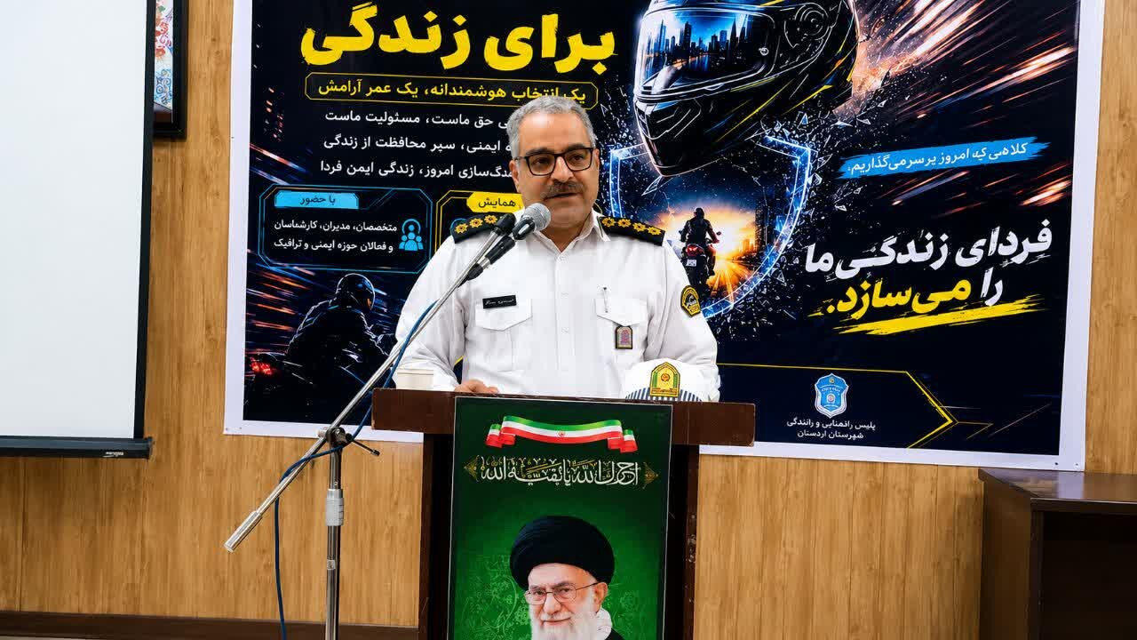 رستگار: آموزش و فرهنگسازی، رمز کاهش تصادفات موتورسیکلت است