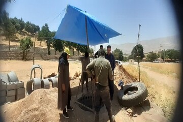 تداوم احیای قنوات در شهرستان فارسان