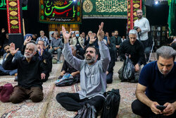 Karbala people commemorating martyred Leader in Terhan