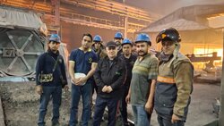 حرکت فولاد شاهرود در مسیر تحول؛از خط نورد و تأکید بر عبور از شرایط سخت