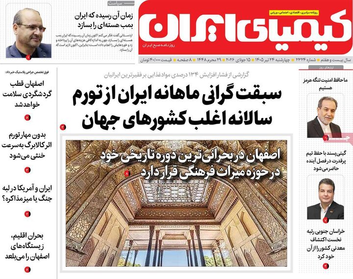 روزنامه‌های اصفهان