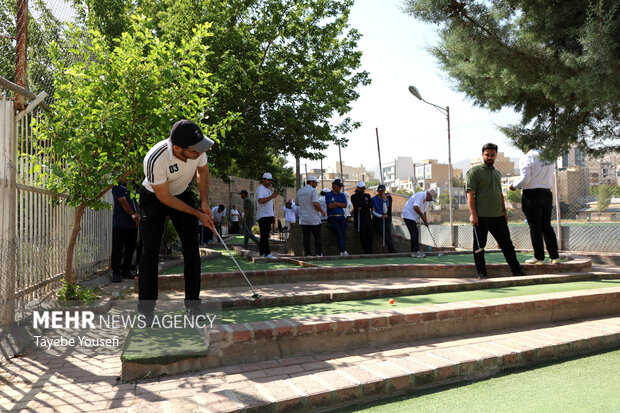 مسابقات مینی گلف قهرمانی کشور در همدان