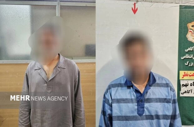 باند اخاذی از اتباع خارجی در جنوب تهران متلاشی شد