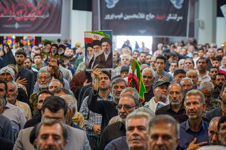 سالگرد شهادت سردار غیب پرور در شیراز